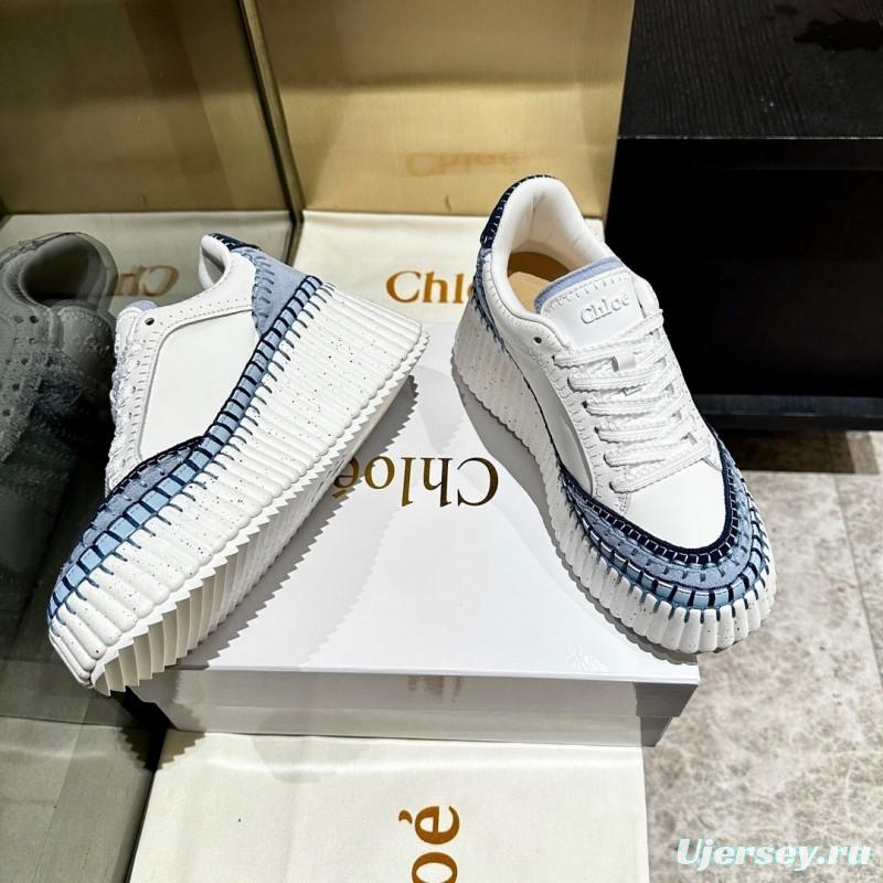 Chloe Hand-Stitched Mark Line Casual Shoes - LY00350
