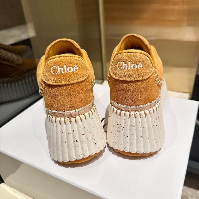 Chloe 2025/SS Hand-Stitched Casual Shoes - LY00350