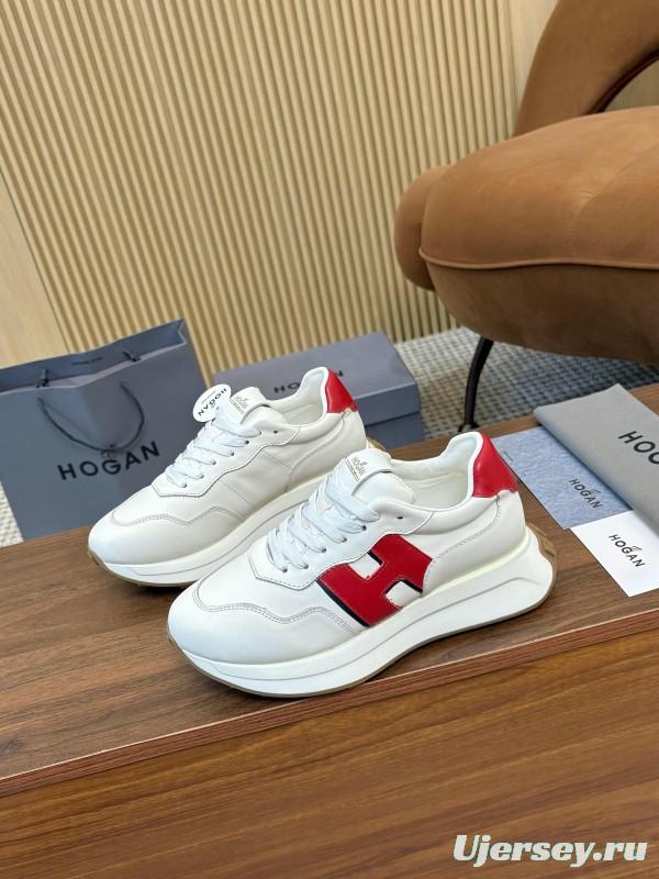 Hogan H-STRIPES Series Couple Thick Sole Dad Shoes Airship Sneakers - AS00350