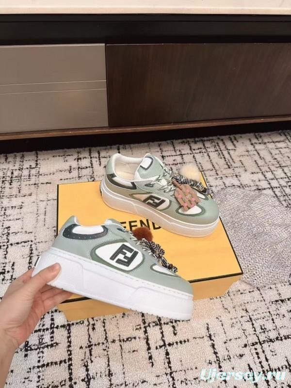 Fendi Match Series Platform Sneakers - KFY00320