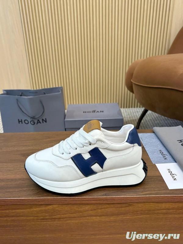 Hogan H-STRIPES Series Couple Thick Sole Dad Shoes Airship Shoes Casual Sports Shoes - AS00350