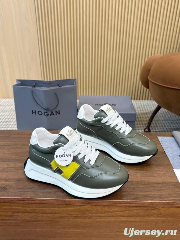 Hogan H-STRIPES Series Chunky Platform Dad Shoes Casual Sneakers - AS00350