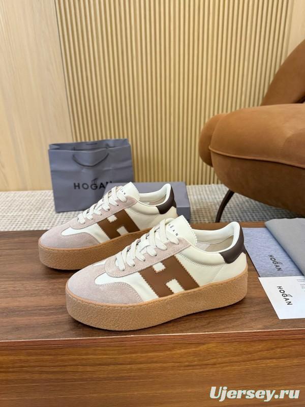 Hogan Platform Series H698 Thick Sole Casual Sneakers - H698