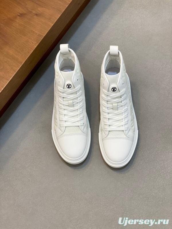 Adidas Originals Casual Sports Boots with High-End Leather Construction - KFY00460