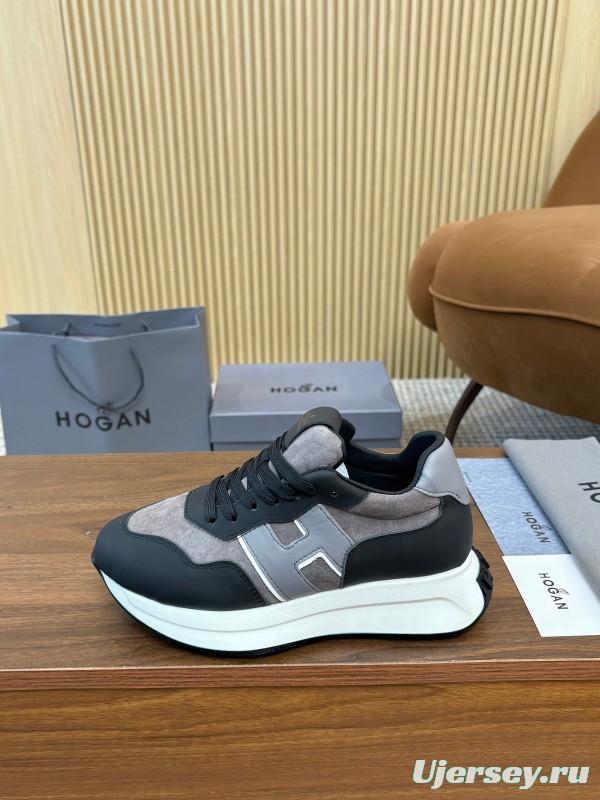 Hogan H-STRIPES Series Couple High Platform Chunky Dad Sneakers - AS00350