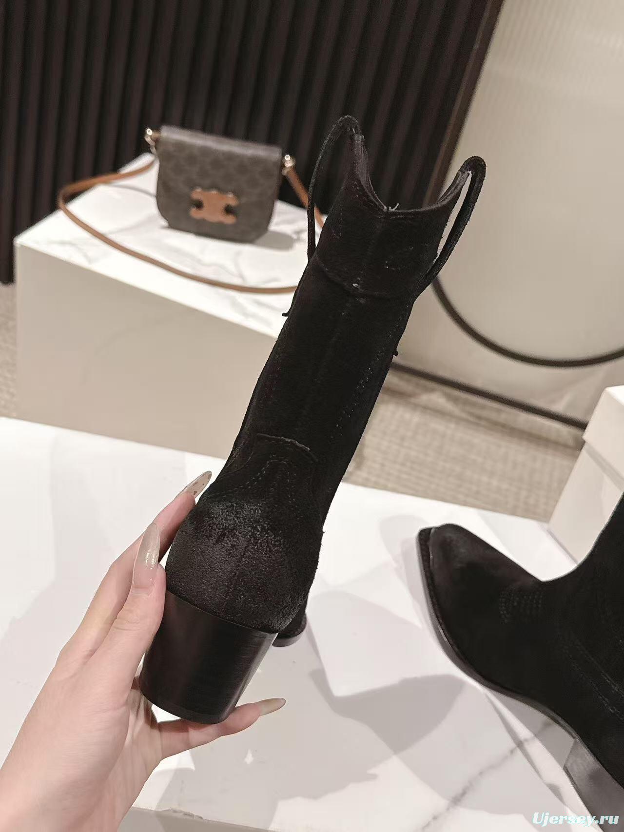 CELINE Fashion Boots 2025 SS Collection with Arch of Triumph Logo - LY00440