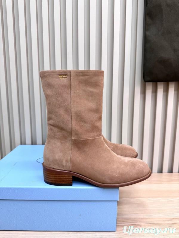 Prada 2025 SS Mid Boots - LY0370