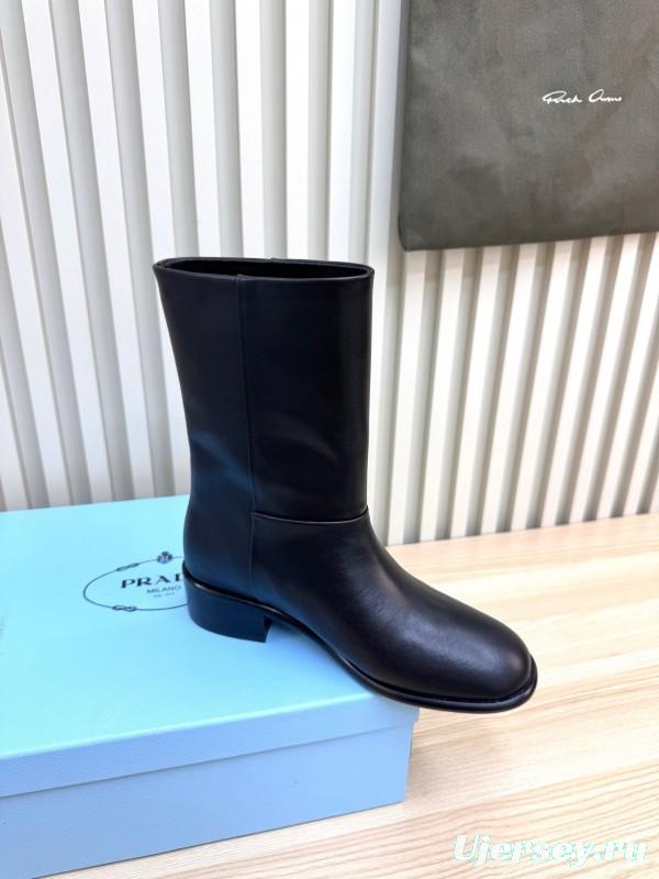 Prada 2025 SS Mid Boots - LY0370