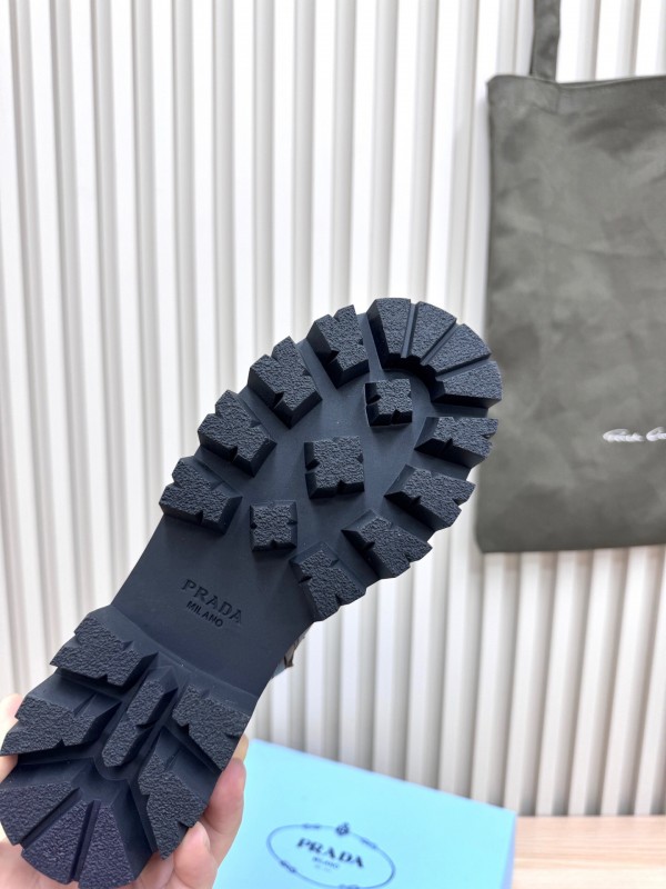 Prada 2025 SS Platform Martin Boots - LY0350
