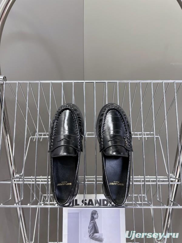 Saint Laurent 2025/SS Classic Loafer Flats - KFY00350