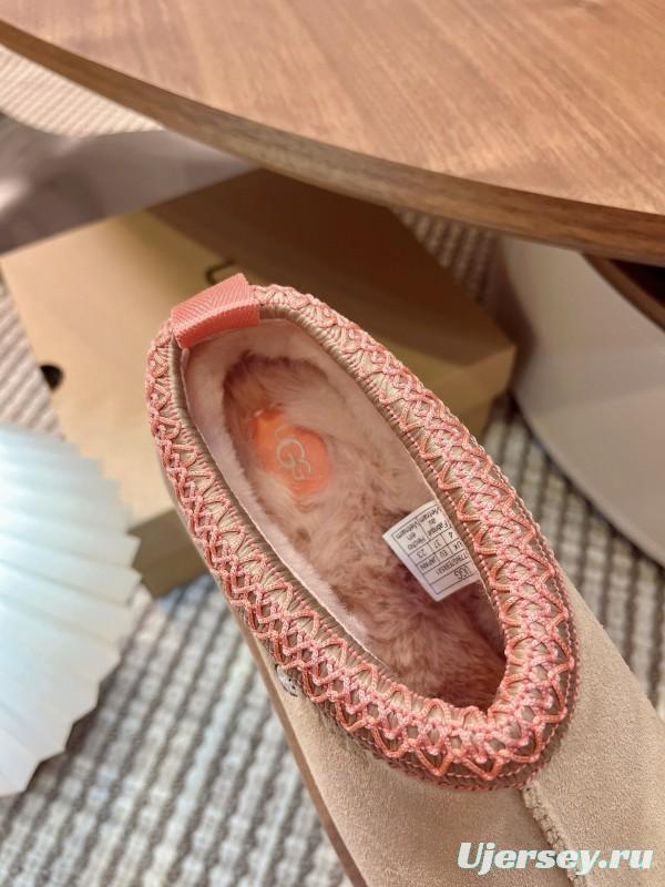 UGG Tazz Platform Wool Slipper Boots - MJ00230