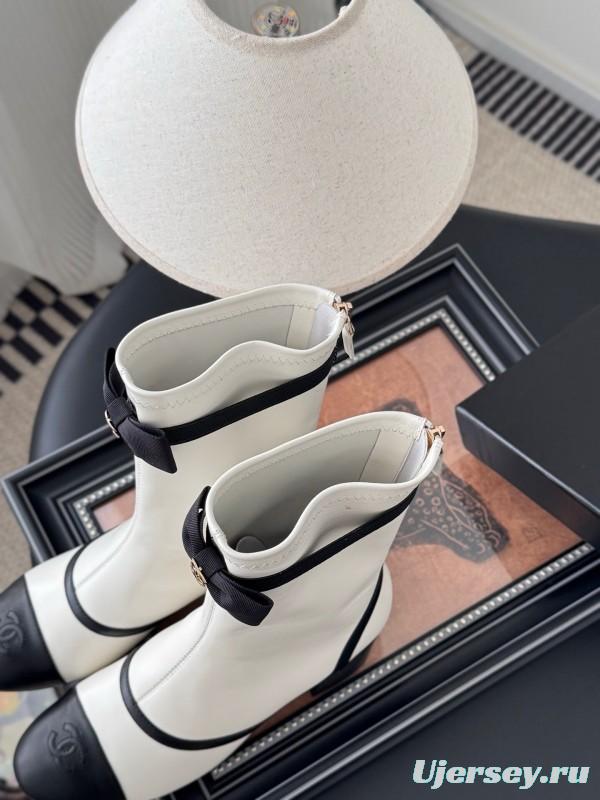 Chanel 2025 SS New Bow Ankle Boots - LY00