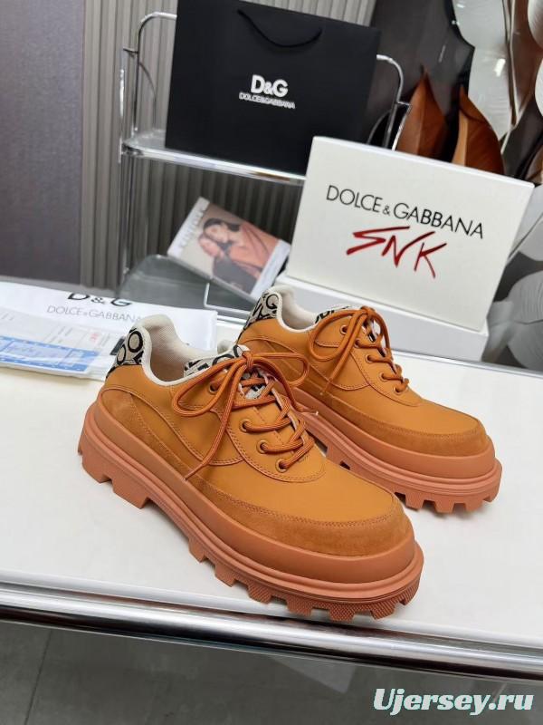 D&G Chunky Derby Casual Platform Shoes - AS00340