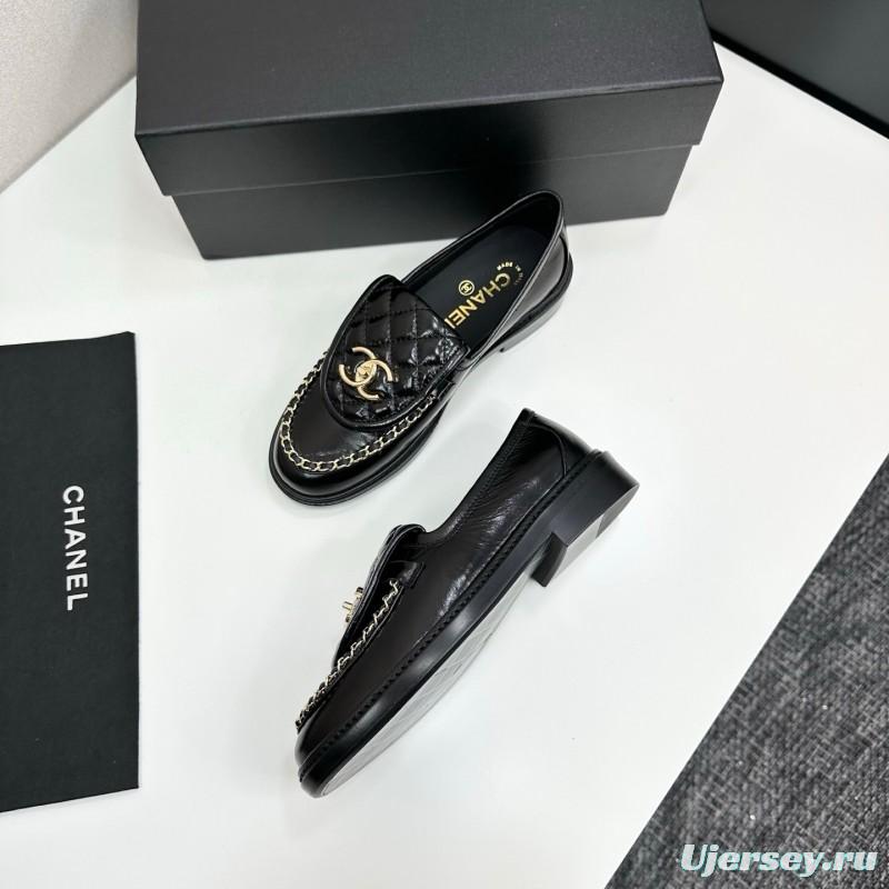 Chanel 2025 SS Classic Flap Chain Double C Loafers - LY00320