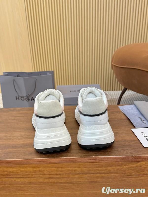 Hogan H-STRIPES Series Couple Thick Sole Dad Shoes Casual Sneakers - LY00370/LY00380