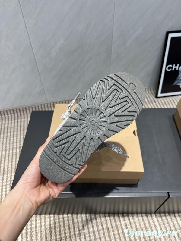 UGG Platform Casual Shoes with Round Toe and Thick Sole - MJ00270