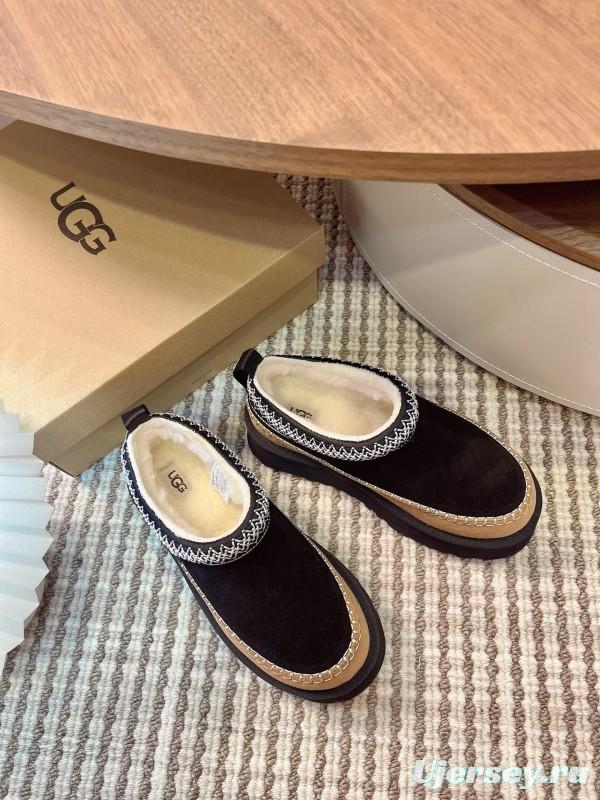 UGG Ethnic Tazz Series Thickened Heightening Slippers One-Step On - MJ00220