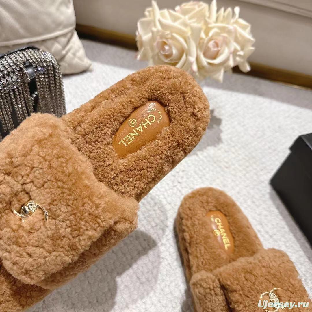 Chanel 2025/SS Slingback Lock Buckle Butterfly Loafers - LY00250