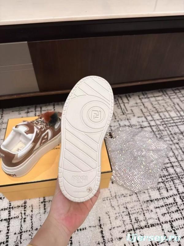 Fendi Match Series Platform Sneakers - KFY00320