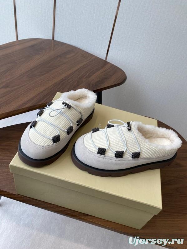 Brunello Cucinelli Open Walk Ankle Boot Winter Snow Boots - AS00300