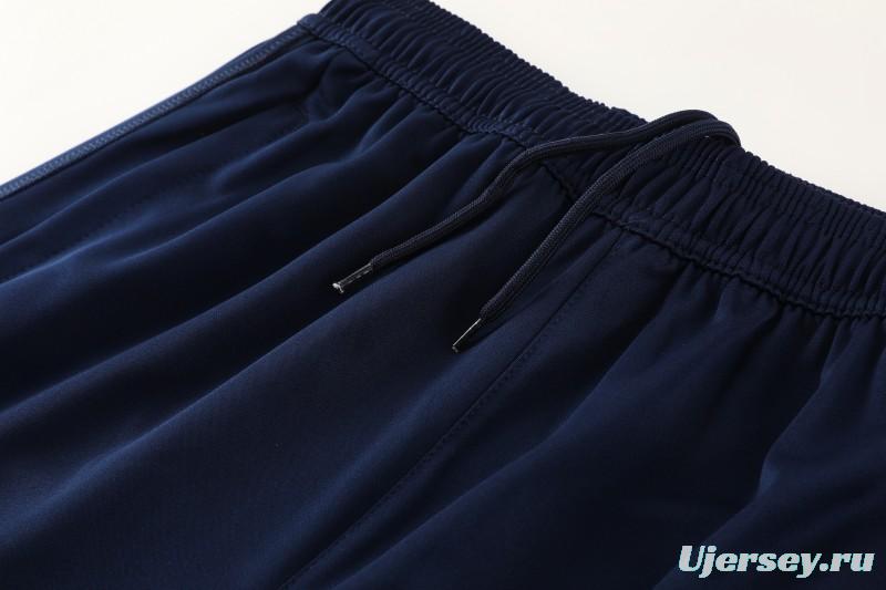 25/26 Ajax Navy Half Zipper Jacket+Long Pants