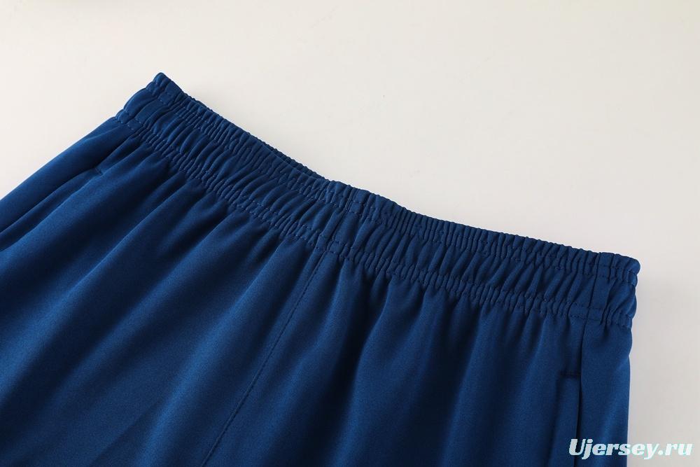 2025 Brazil Lake Green Short Sleeve+Soccer Shorts