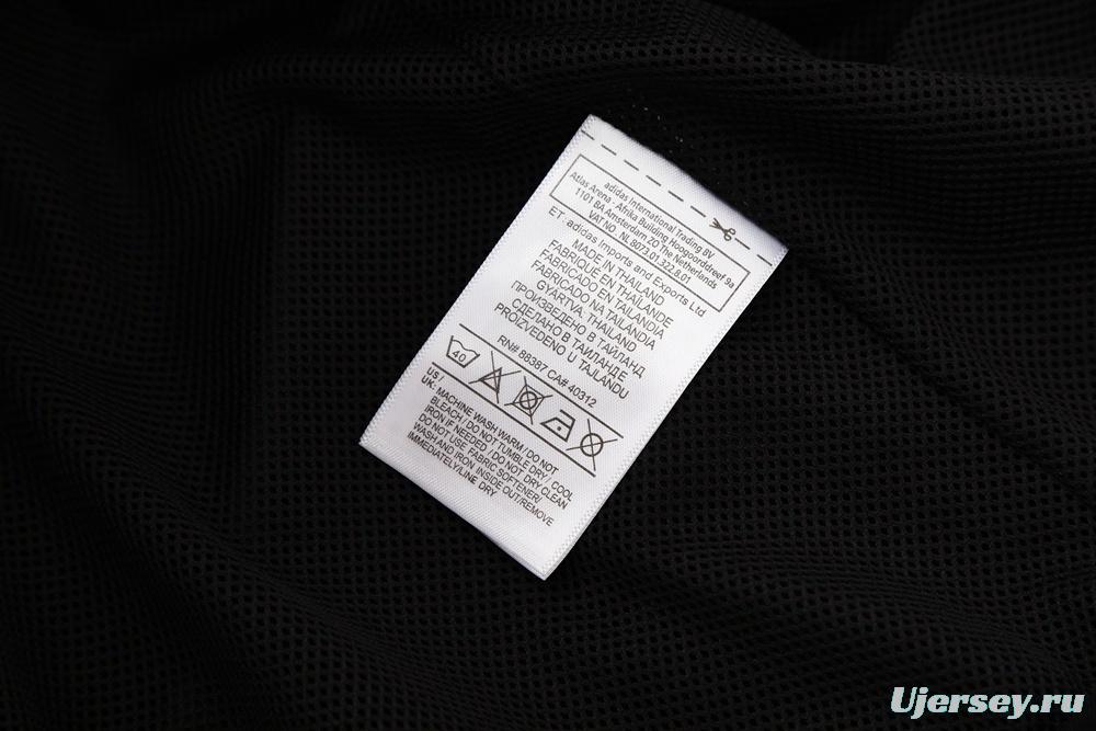 25/26 Newcastle United Black S-3XL Half Zipper Jacket+Long Pants