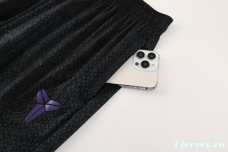 25/26 Barcelona Black S-3XL Half Zipper Jacket+Long Pants