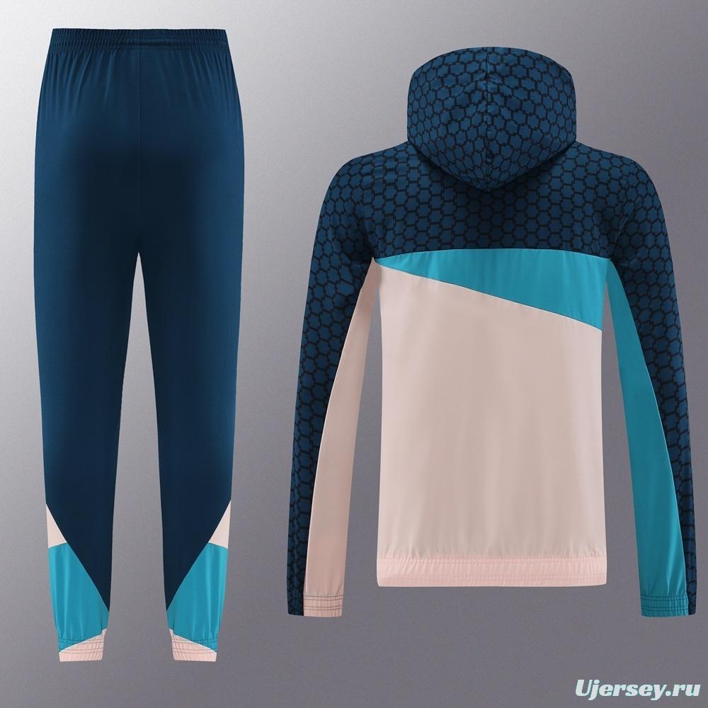 Manchester City Half Zipper Jacket+Long Pants S-2XL