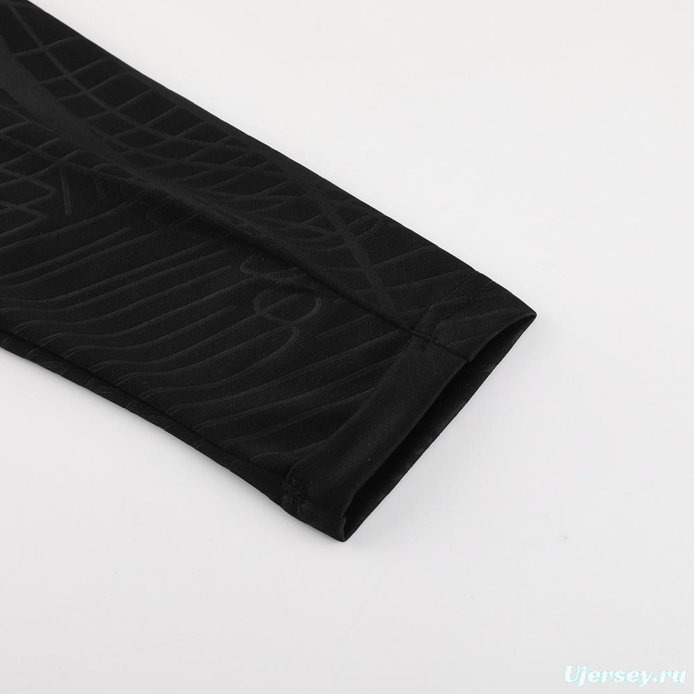 25/26 Chelsea Black Half Zipper Jacket+Long Pants