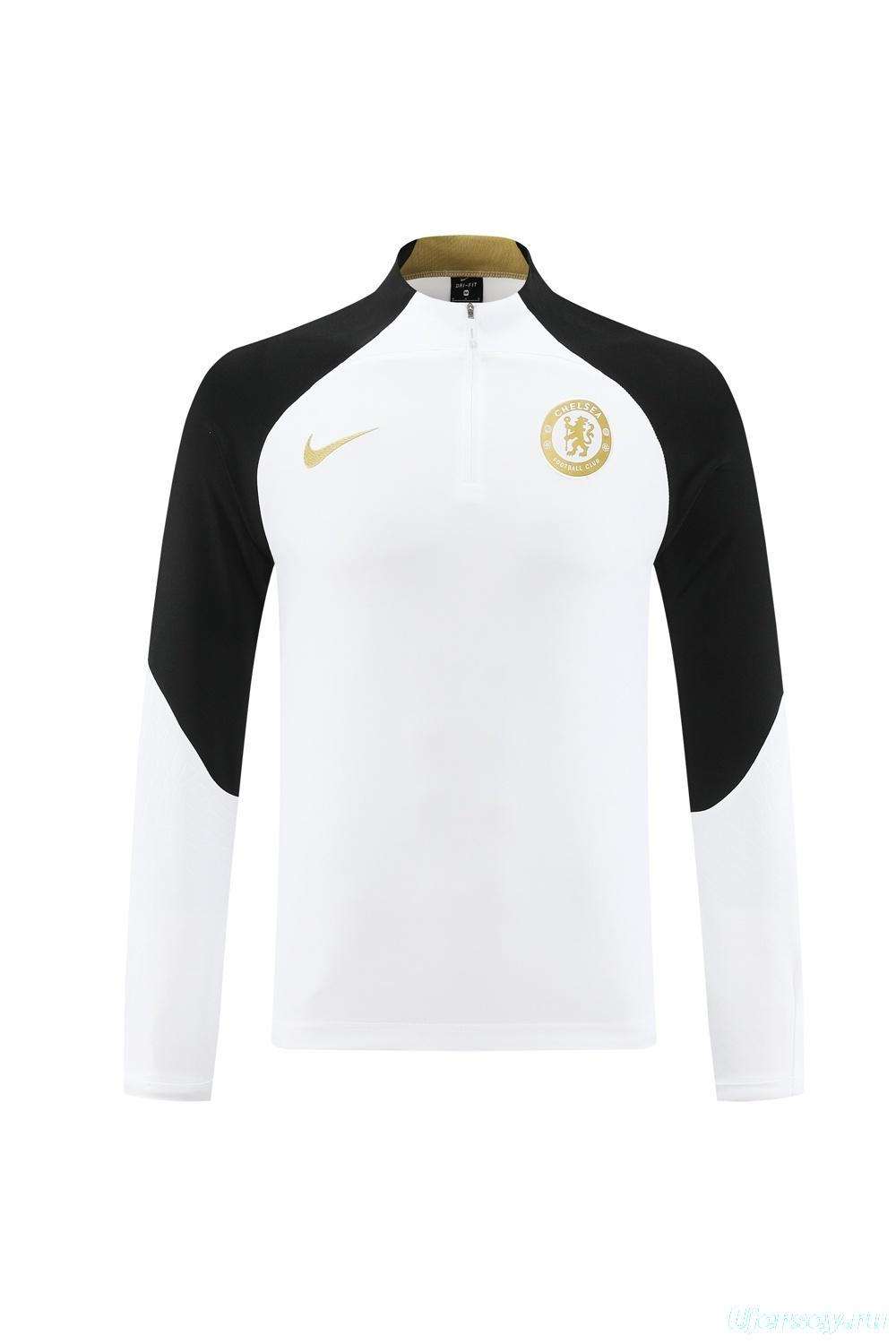 25/26 Chelsea White Half Zipper Jacket+Long Pants