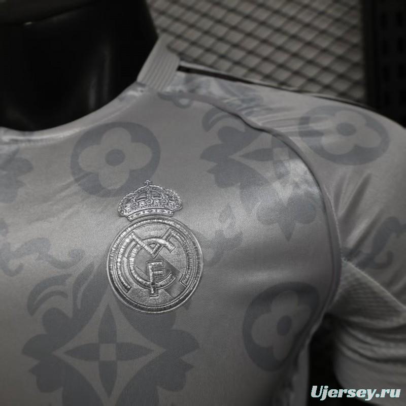25/26 Player Version  Real Madrid Special Edition White Jersey