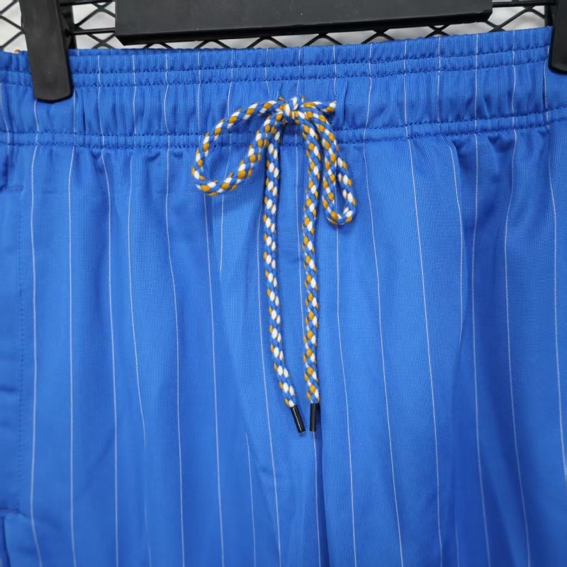 25/26 Real Madrid Blue with White Pinstripes Shorts