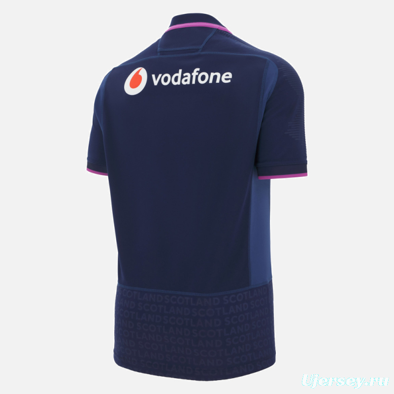 2026 Scotland home Navy Blue Jersey