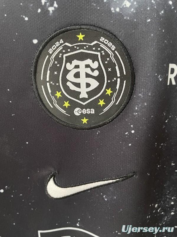 25/26 Toulouse Black with Galaxy Splatter Jersey