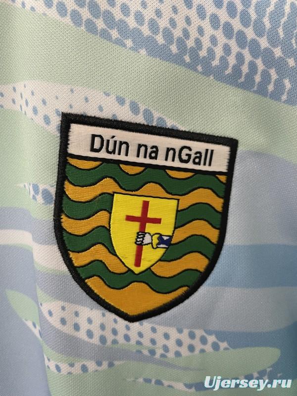 25/26 Donegal GAA Light Blue/Mint Green Away Jersey