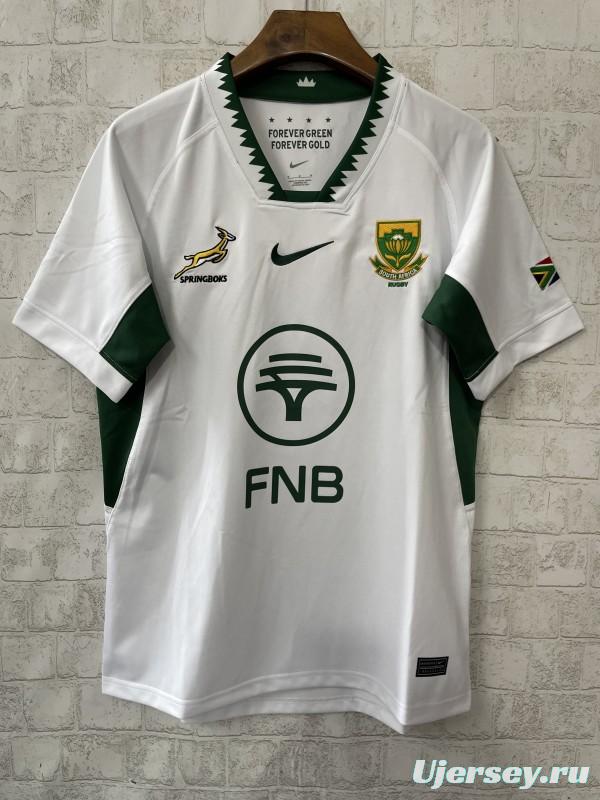 2026 South Africa Away White Rugby Jersey