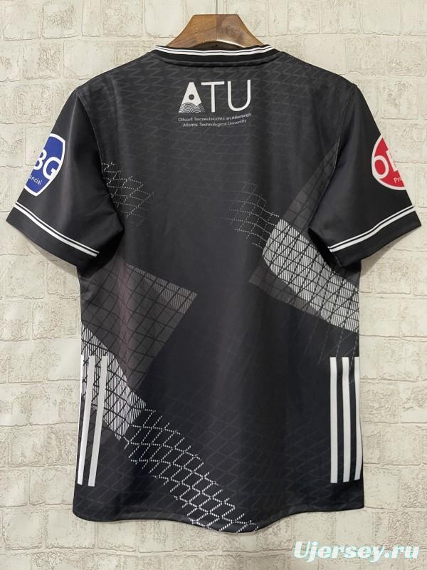 25/26 Sligo GAA Black with Geometric Pattern Jersey