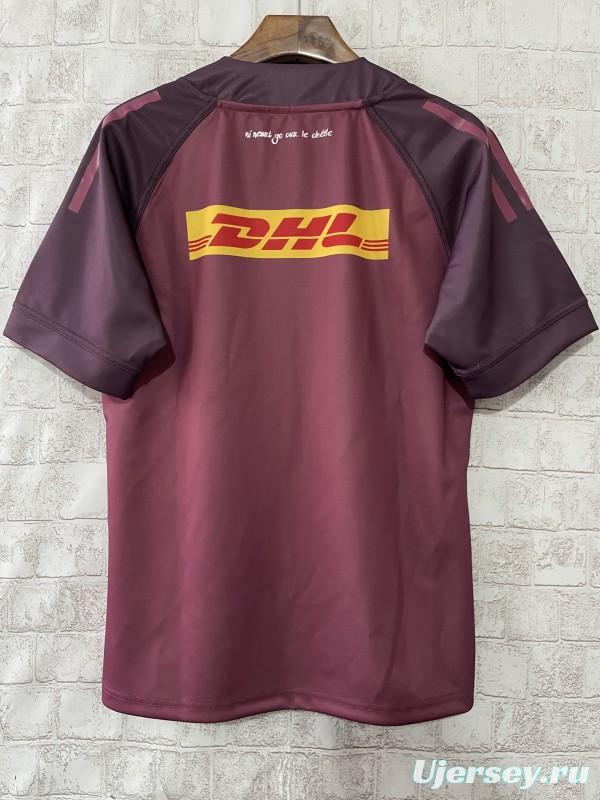 25/26 Munster Burgundy with Celtic Knotwork Pattern Jersey