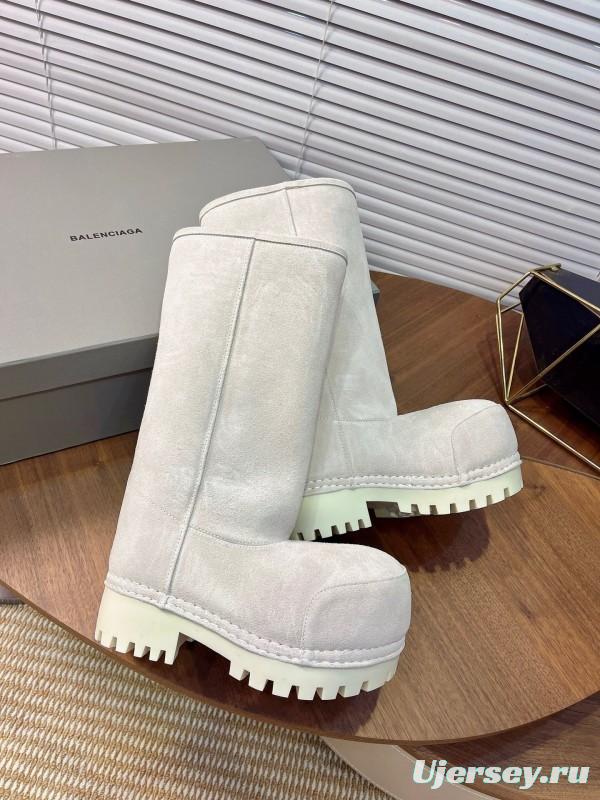 Balenciaga 2025 SS Oversized Platform Snow Boots with High Heel - AS00570