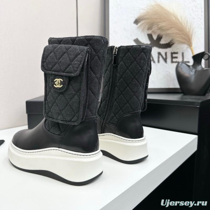 Chanel 2025 SS Short Boots Essential Autumn Winter Item - L Y00390