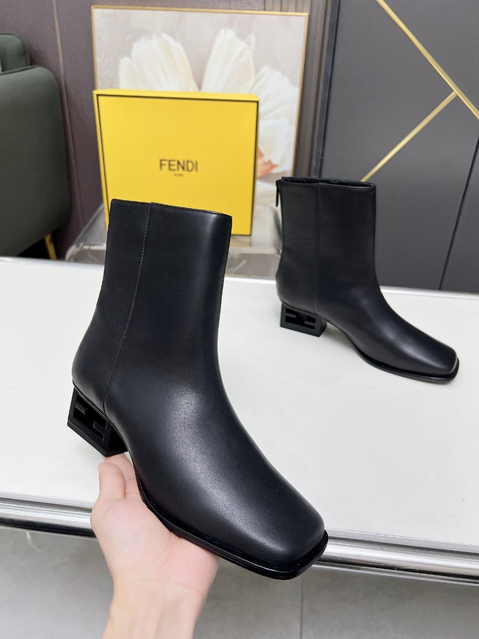 Fendi 2025 SS Short Boots - LY00370