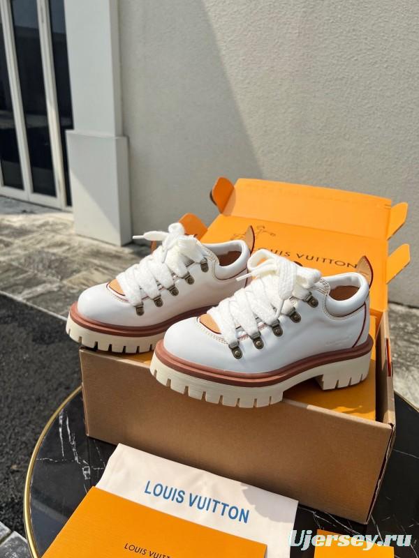 Louis Vuitton REMIX Lace-Up Derby Hiking Shoes - LY00340