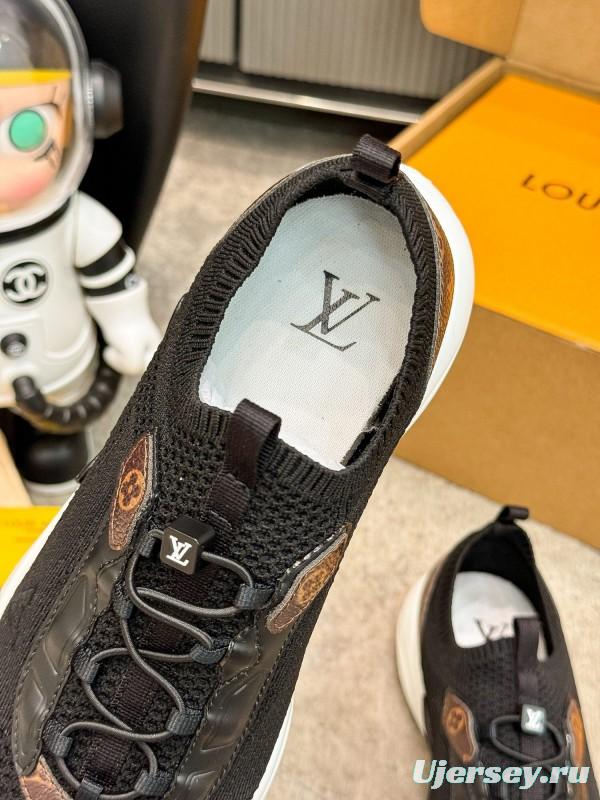 Louis Vuitton Olympia Series Knit Sneakers - AS00291