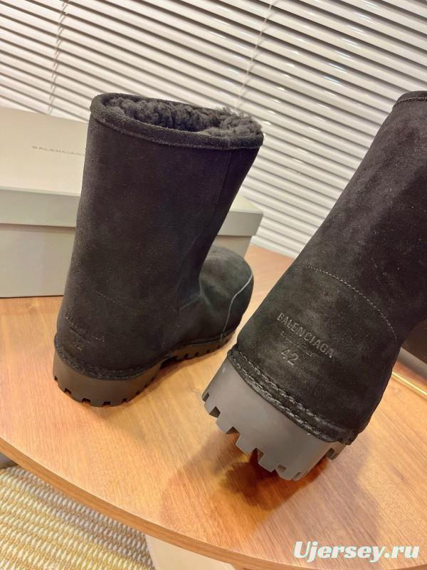 Balenciaga 2025 SS Oversized High Heel Snow Boots - AS00520