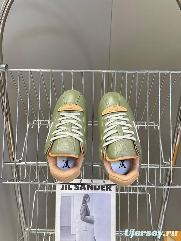 Louis Vuitton 2025 SS LV x Pharrell Williams Runway Platform Sneakers Retro Running Shoes - KFY00380/KFY00390