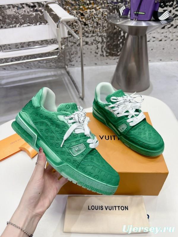 LV TRAINER Basketball Series Washed Sneakers - LY00430