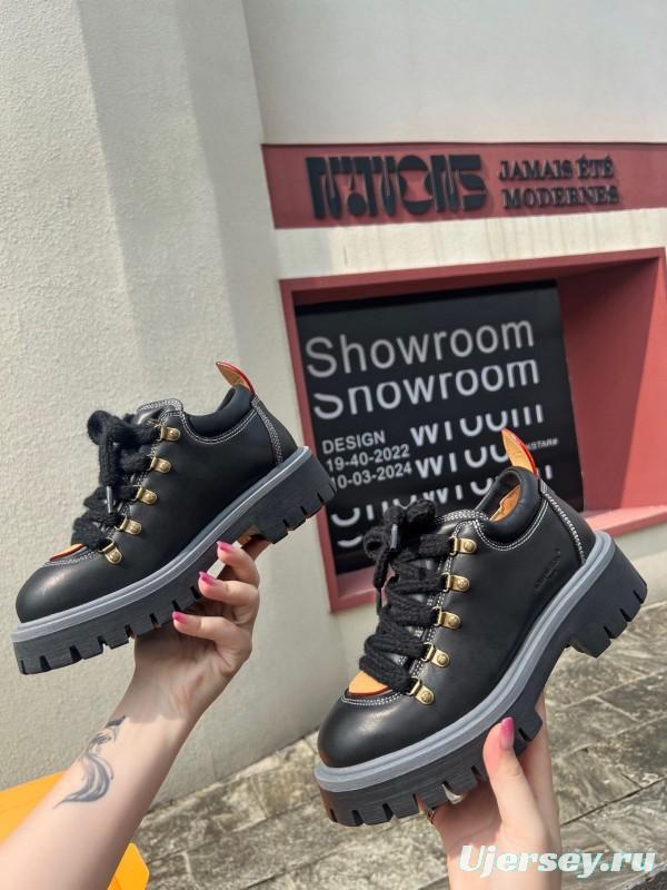 Louis Vuitton REMIX Lace-Up Derby Hiking Shoes - LY00340