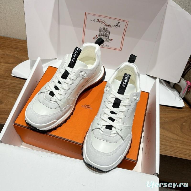 Hermes 2025/SS Autumn Winter New Boot-Type Shoes with Classic Boot Shape and British Color Blocking Design - AS00410