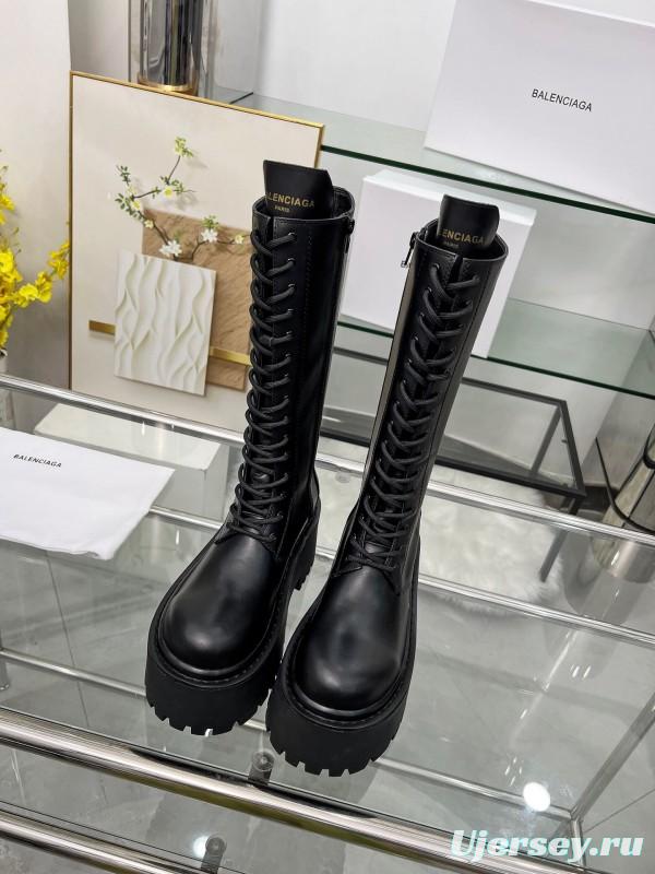 Balenciaga 2025/SS Thick Sole Ankle Boots Heavy Craftsmanship - LY00440